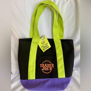 NWT Trader Joe's Halloween Limited Edition Canvas Tote Bag